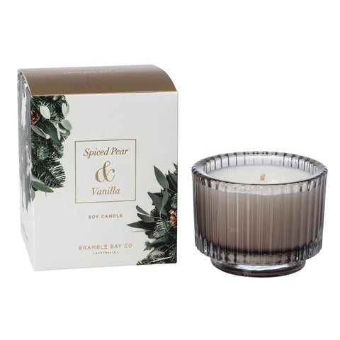 Bramble Bay - Spiced Pear & Vanilla Christmas Candle