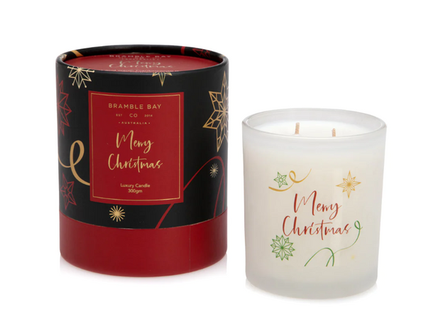 Bramble Bay - Merry Christmas Candle 300g Frankincense