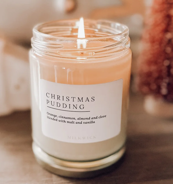 MILKWICK Candle - Christmas Pudding