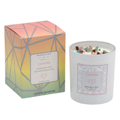 Bramble Bay - Crystal Infusions Chakra Mixed Gemstone Candle